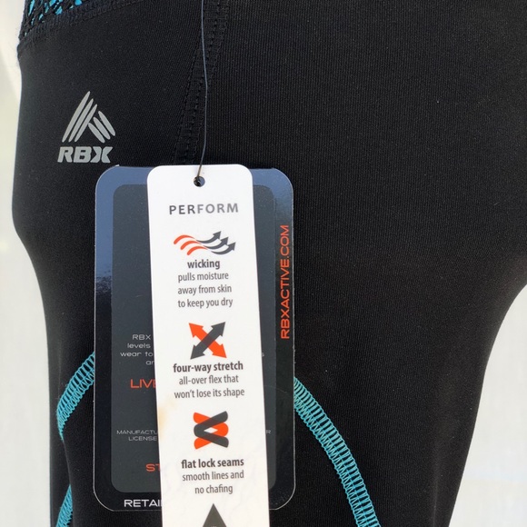 RBX Cropped Leggings Medium New with Tags - Picture 4 of 7